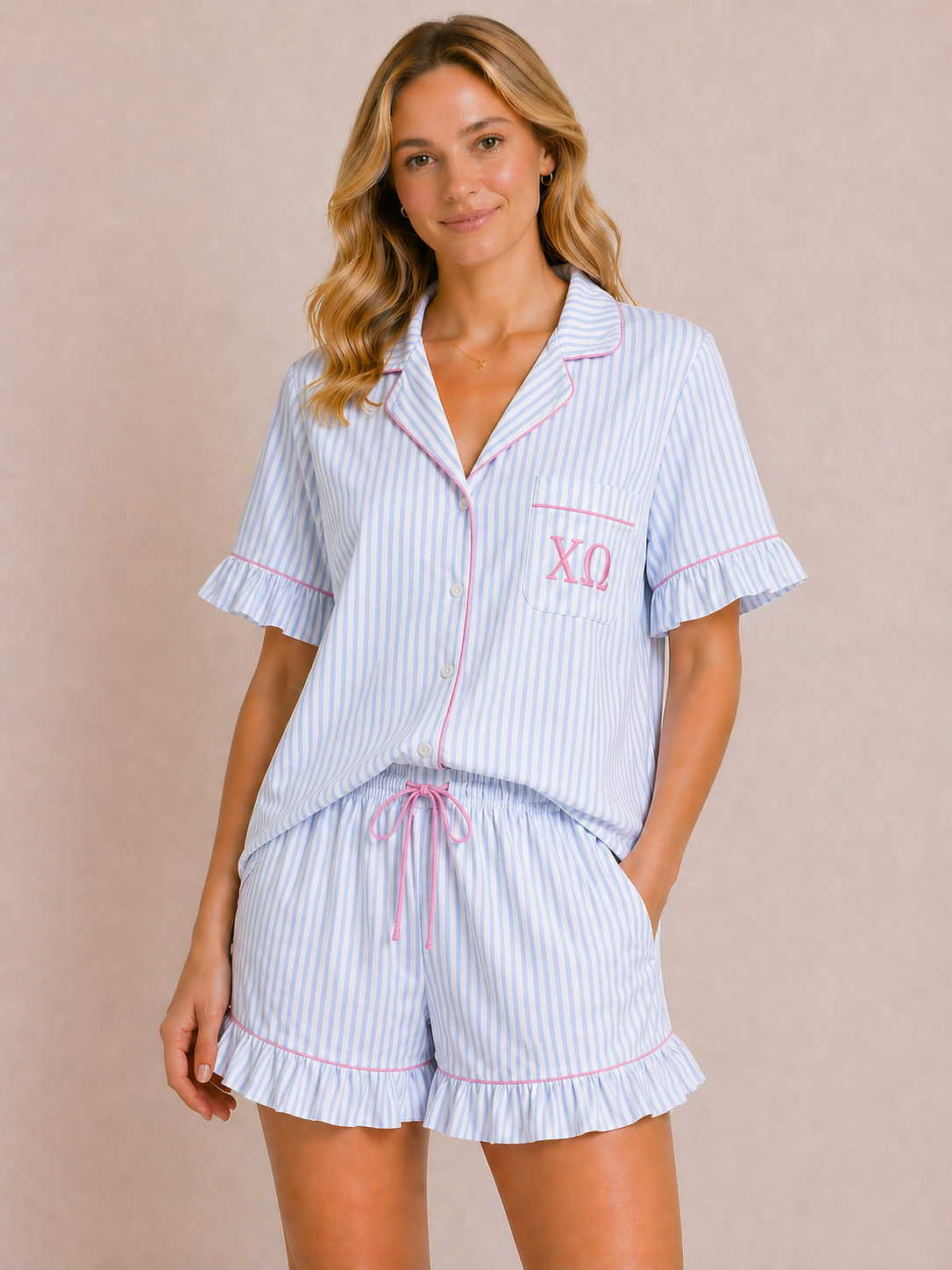 Blue Stripe Set