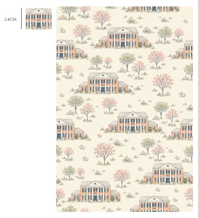 Texas Tech - Chi Omega House Set